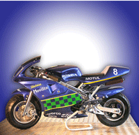  mini moto Honda Telefonica Design 