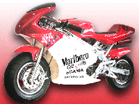 mini moto Honda Marlboro Design 